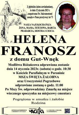 HELENA FRANOSZ PORONIN