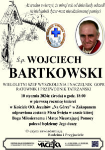 rocznica WOJCIECH BARTKOWSKI