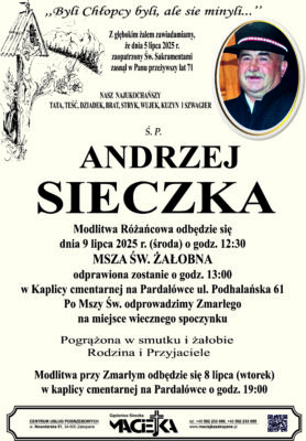 ANDRZEJ SIECZKA PARDAŁÓWKA