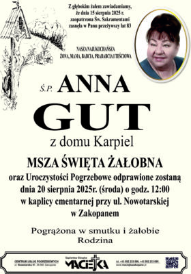 ANNA GUT