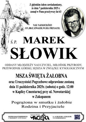 MAREK SŁOWIK