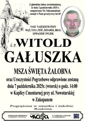 WITOLD GAŁUSZKA