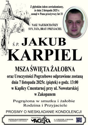 JAKUB KARPIEL