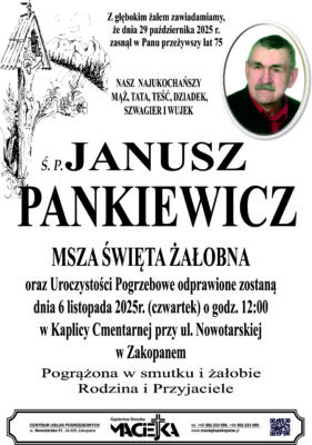 JANUSZ PANKIEWICZ
