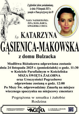 KATARZYNA GĄSIENICA MAKOWSKA KOŚCIELISKO