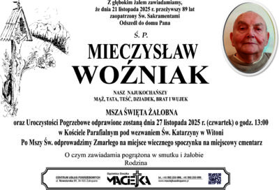 MIECZYSŁAW WOŹNIAK
